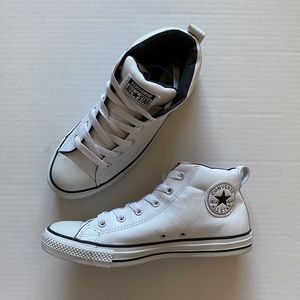 NEW!Unisex Converse All Star Leather Hip Top Shoes